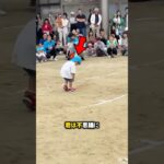 病気の少年がレースに参加