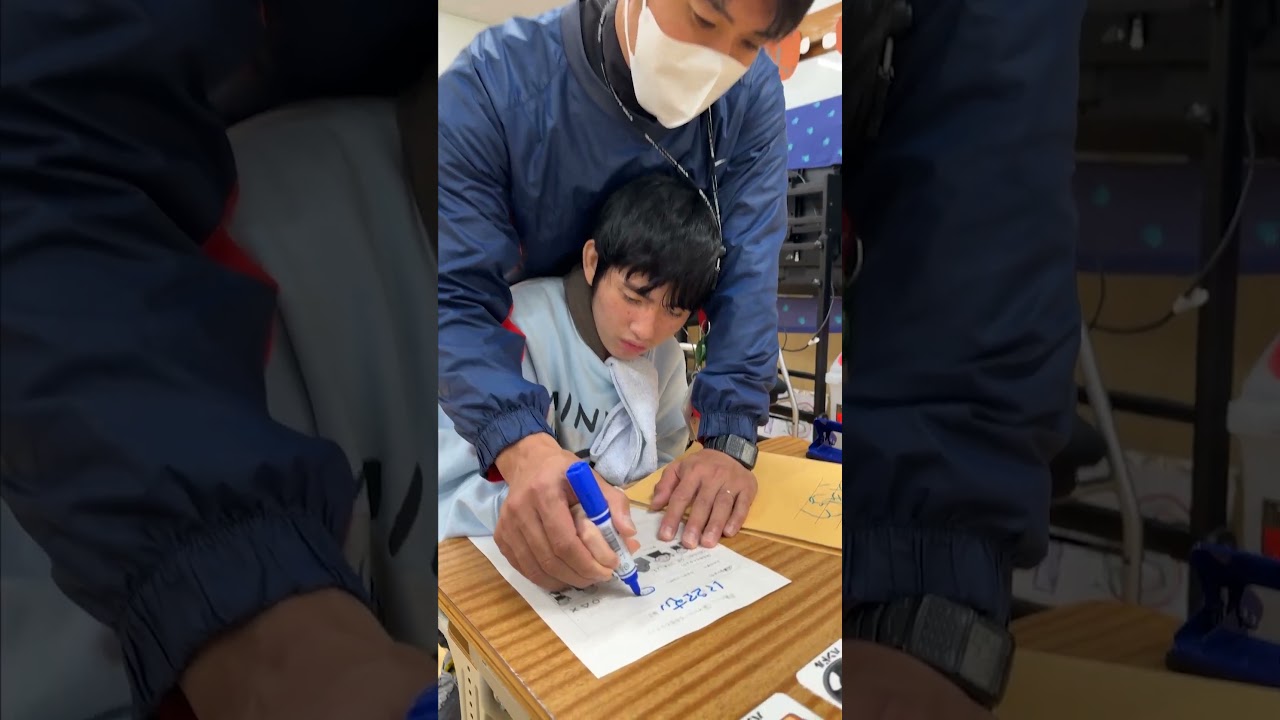 【難病】太陽に当たれない色素性乾皮症 指先を使っての作業の時間! たっくんが作っているのは… #shorts #色素性乾皮症たっくん #中京テレビ記者解説 #病気