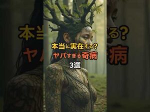 【本当に実在する?】ヤバすぎる奇病3選 #都市伝説 #雑学 #病気