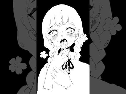 #イラスト #バズれ #花吐き病 #創作 #奇病 #オリジナル #4つの奇病 #イラスト練習